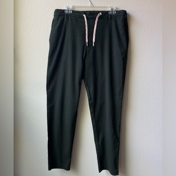 MAISON KITSUNE Other - Men’s Maison Kitsuné Green Drawstring Trousers (Size:L)